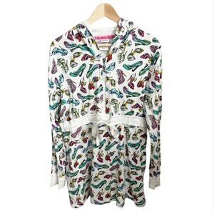 Disney Parks Princess Shoe Hooded Sweatshirt Size Large